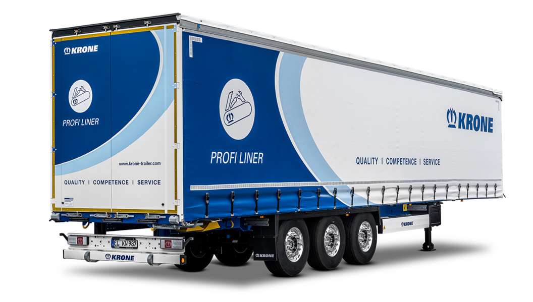 KRONE Profi Liner — шторный полуприцеп
